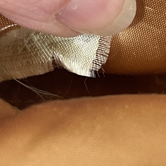 Vintage Whiting & Davis Handbag Purse Cream White Metal Mesh Chain Evening Bag - Picture 10 of 13